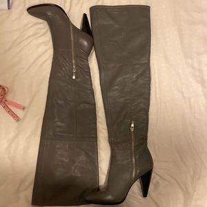 BCBGeneration leather over the knee boots in excellent used condition.